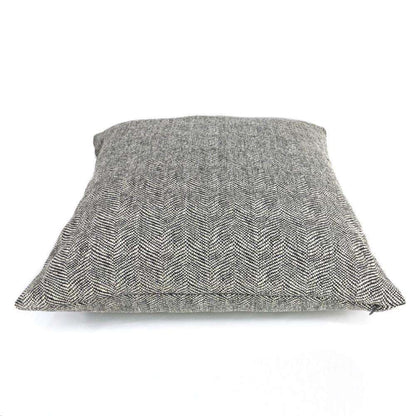 Salt & Pepper Wavy Herringbone Chenille Cushion 16x16 18x18 20x20 22x22 24x24 26x26 28x28