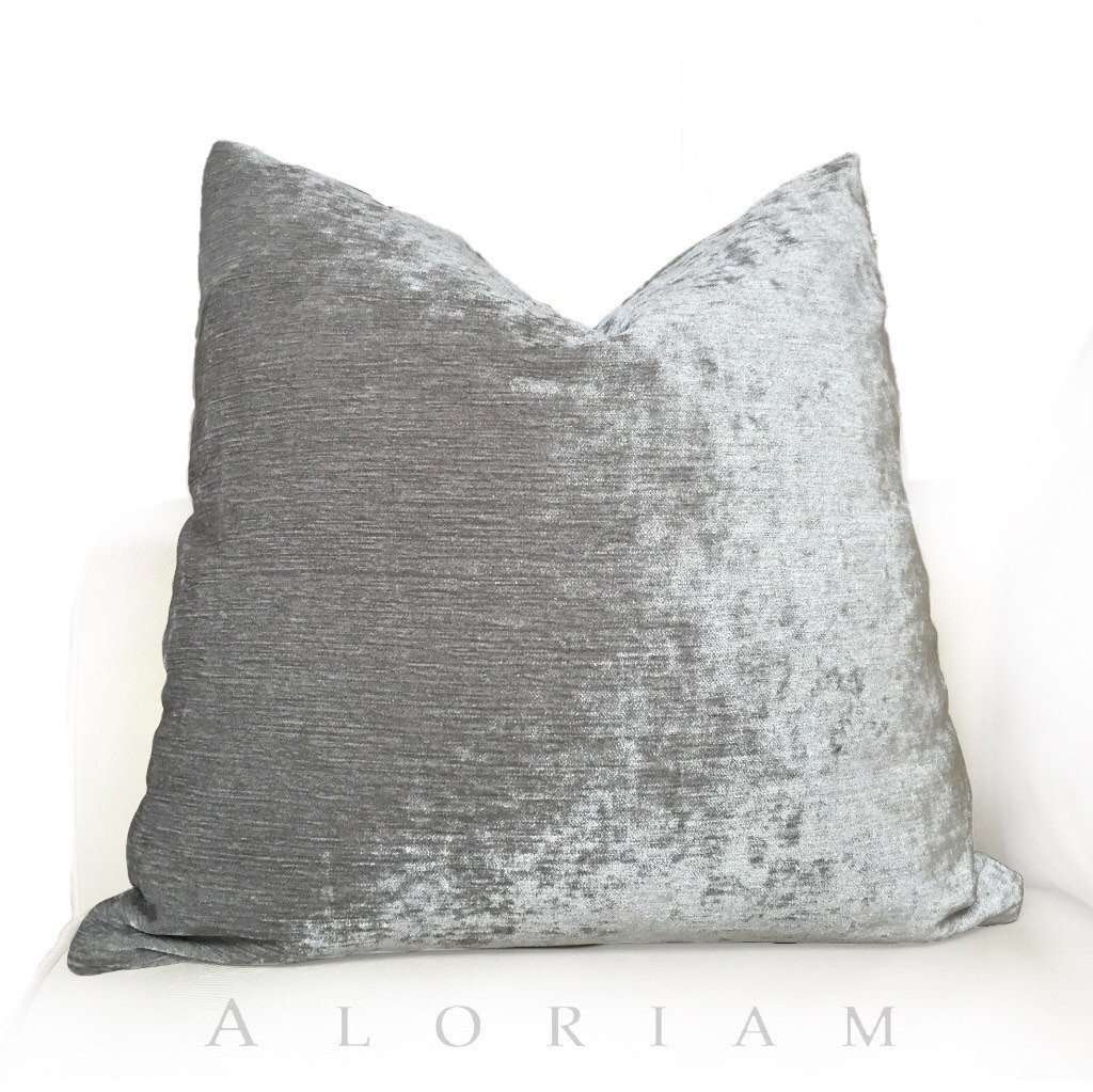 Fashion silver metallic pillows