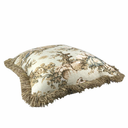 St Germain French Country Toile Pillow Cover - Aloriam