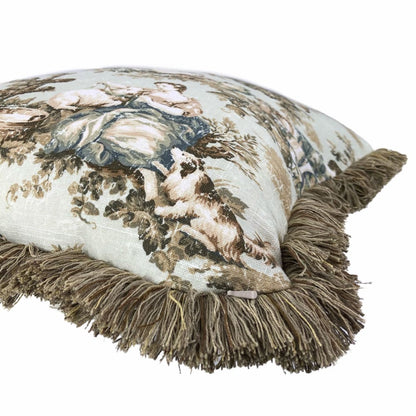 St Germain French Country Toile Pillow Cover - Aloriam