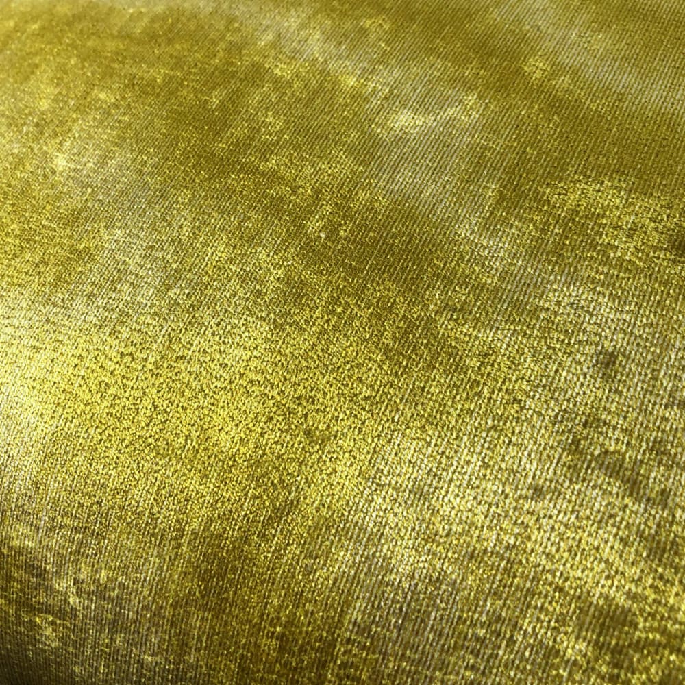 Zinc Textile Jacopo Chartreuse Tonal Moire Velvet Pillow Cover - Aloriam